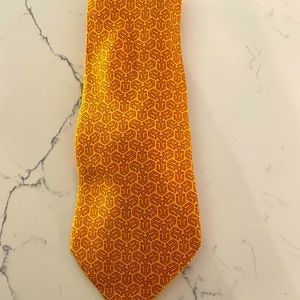HERMES Anchors Away Luxury Silk Tie EUC